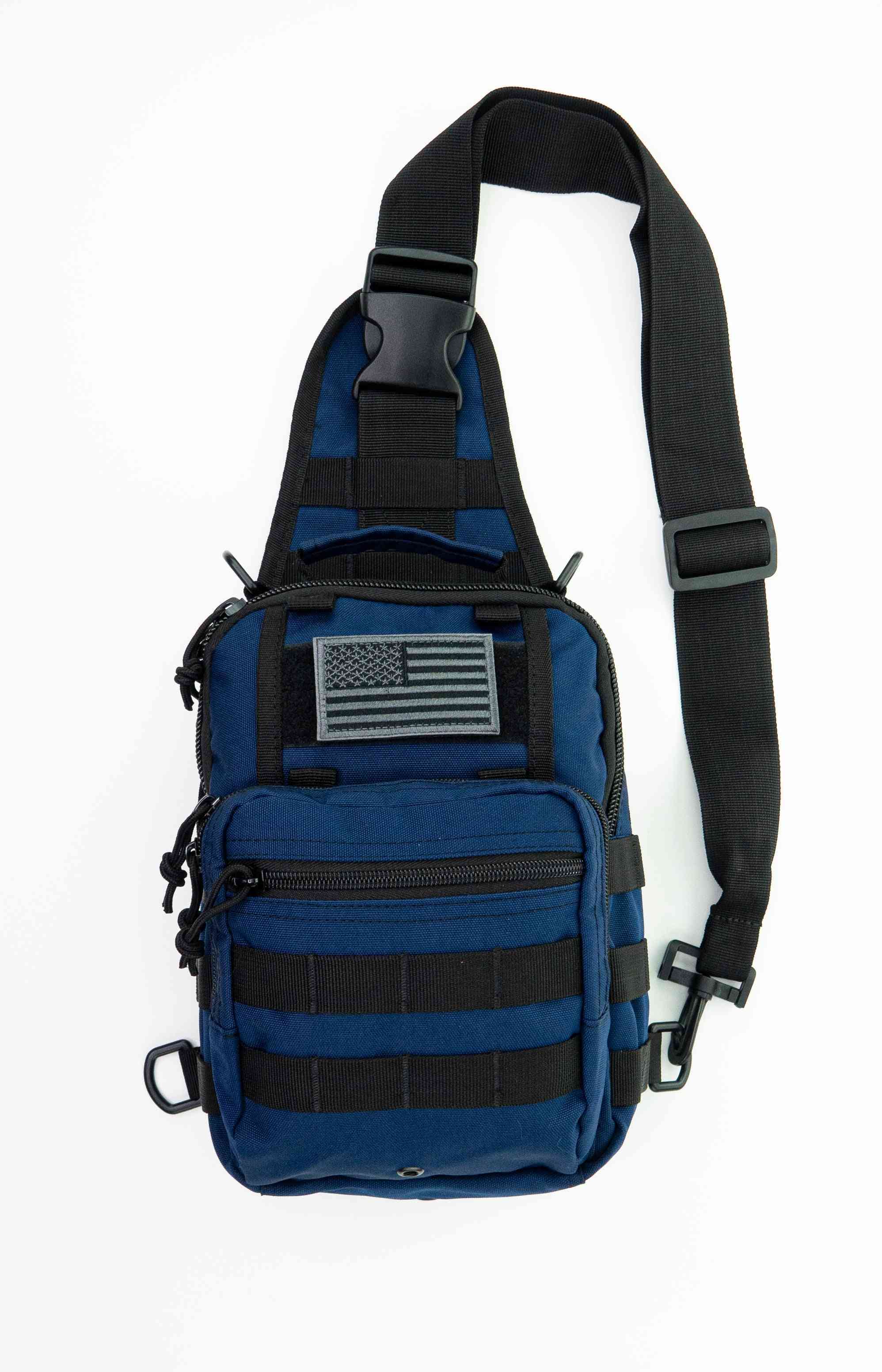 V-Line One Shoulder Backpack - Avio Blue