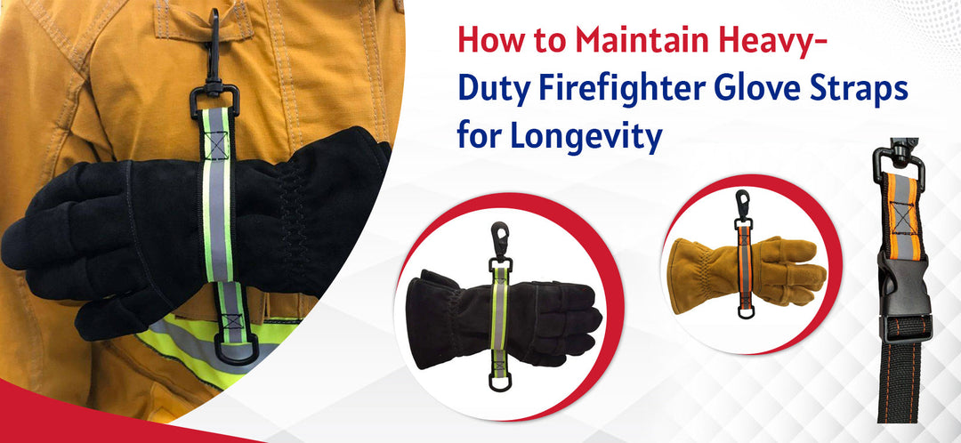Heavy-Duty Firefighter Glove Straps