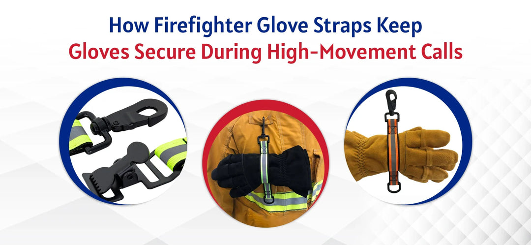 How Firefighter Glove Straps Keep Gloves Secure During High-Movement Calls