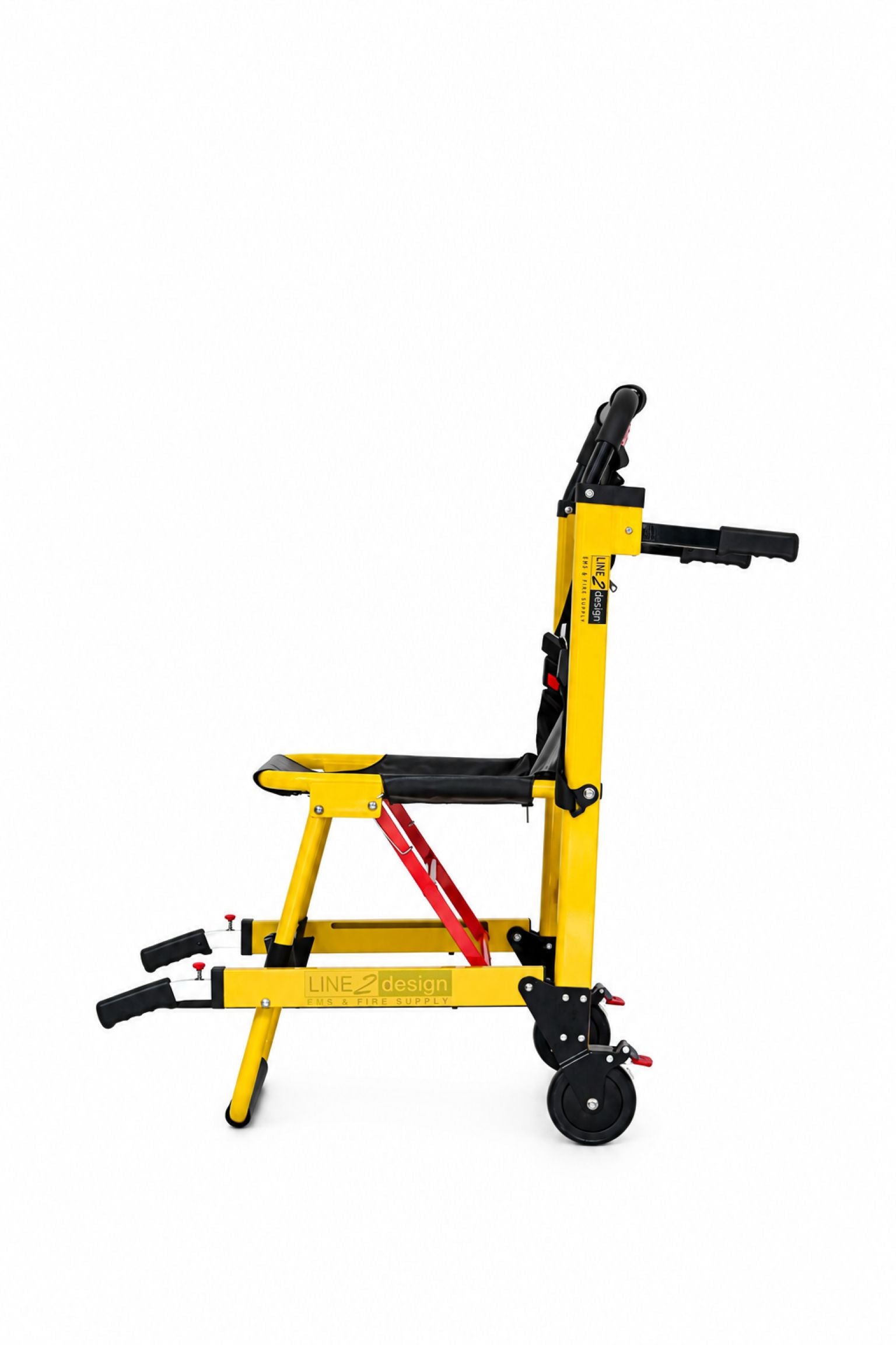 2-Wheel Deluxe Emergency Evacuation Folding Stair Chair – LINE2EMS