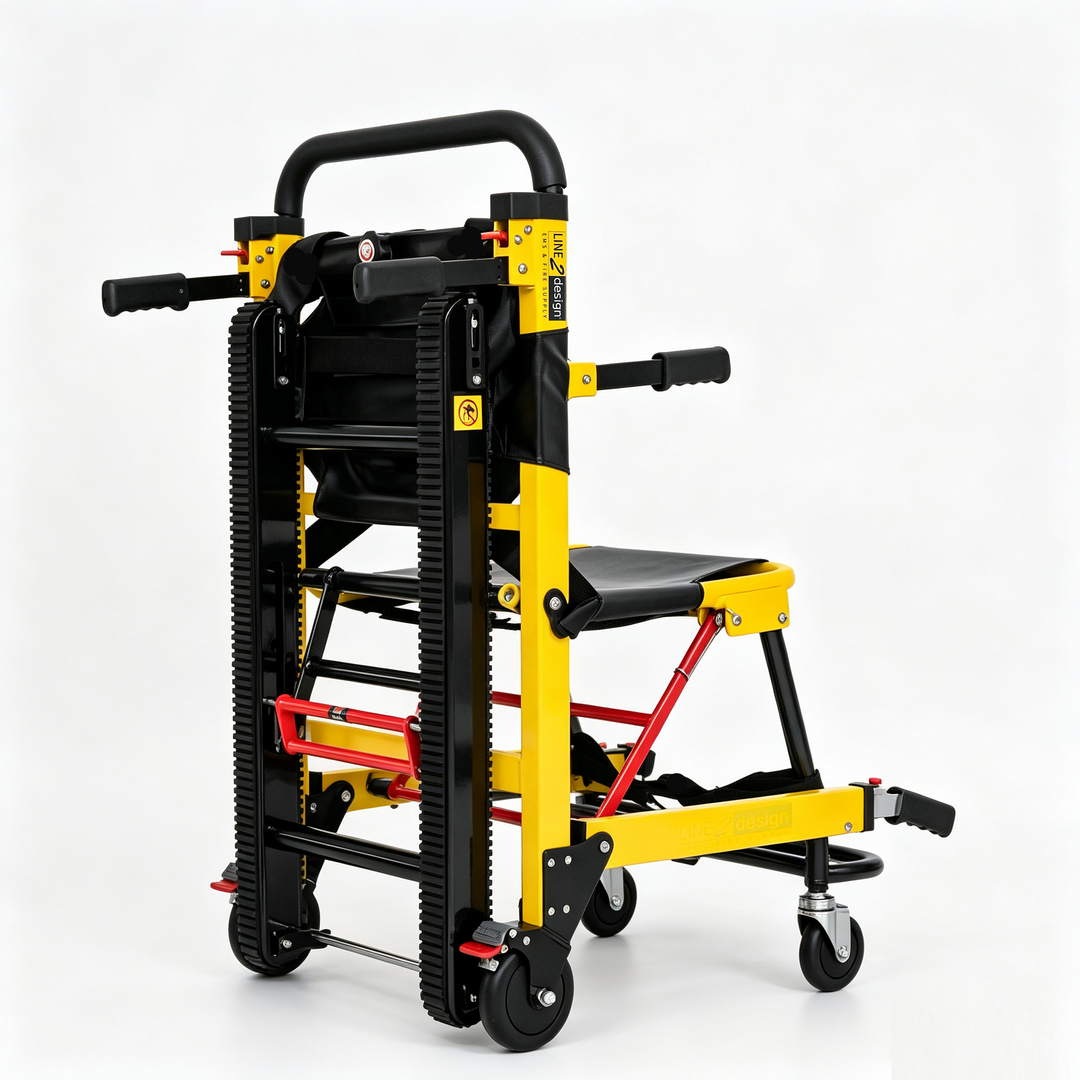 LINE2design-USA- Emergency Evacuation Manual Track Stair Chair