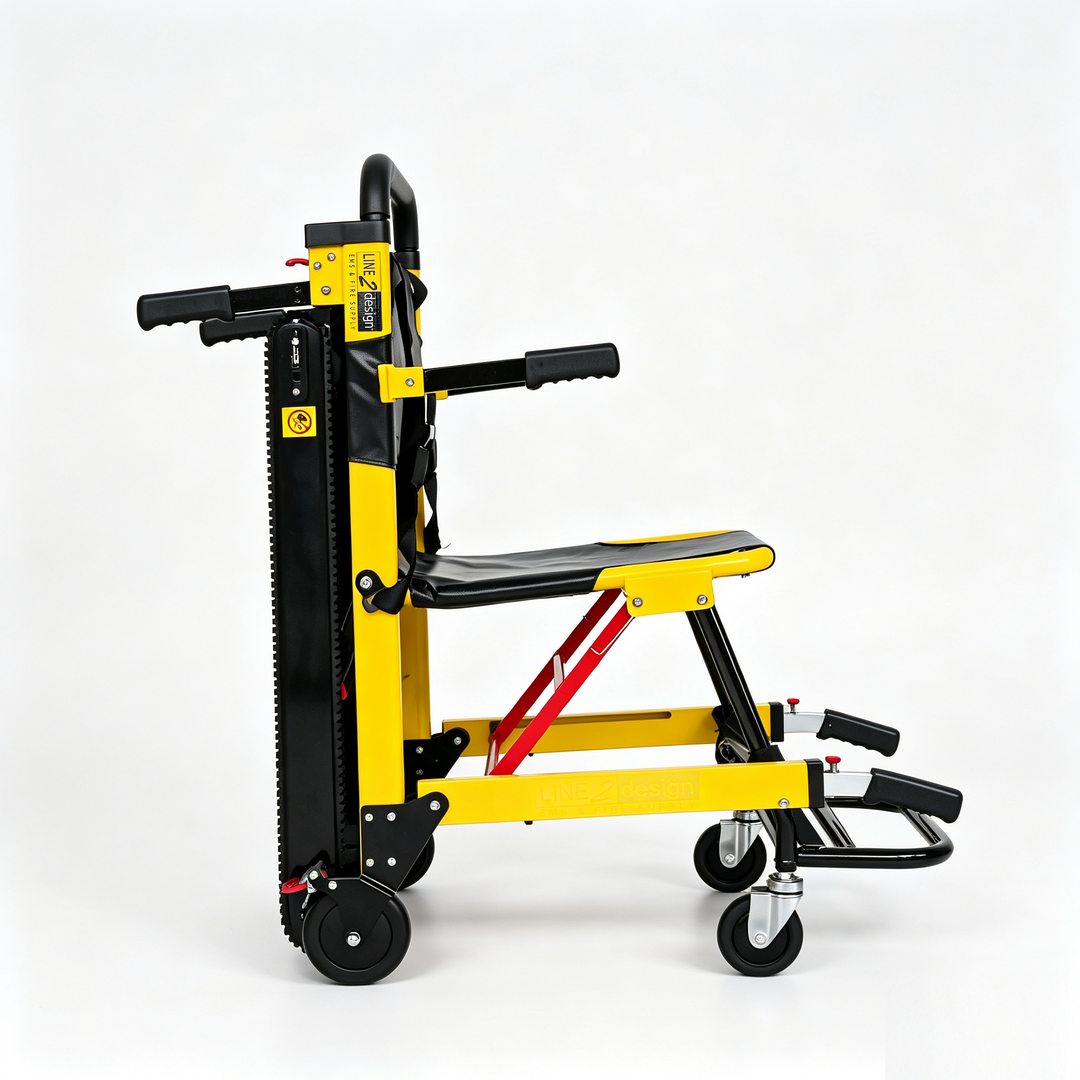 LINE2design-USA- Emergency Evacuation Manual Track Stair Chair
