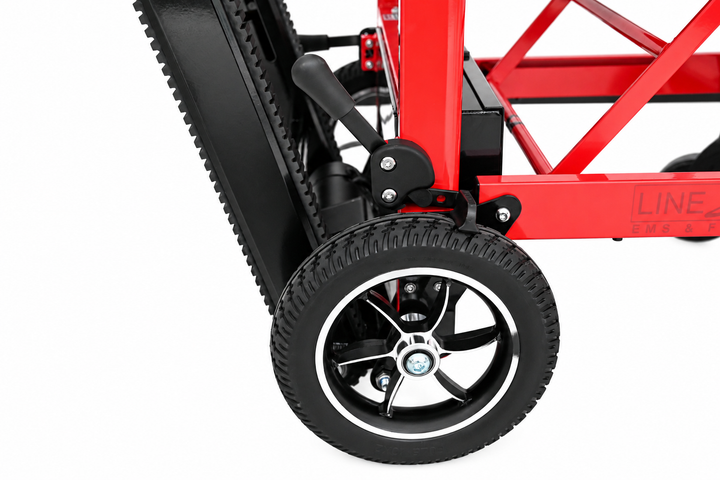 LINE2design-USA-Motorized Mobile Stair Lift Climber - Red