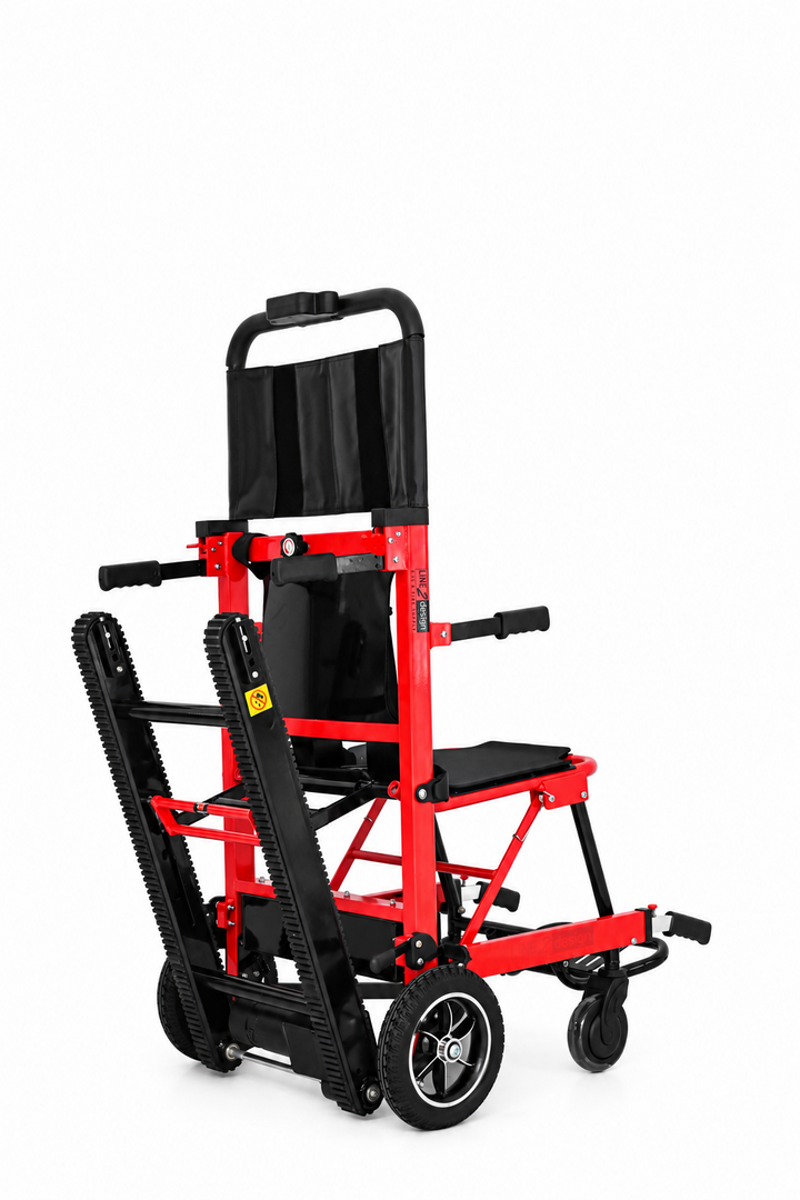 LINE2design-USA-Motorized Mobile Stair Lift Climber - Red