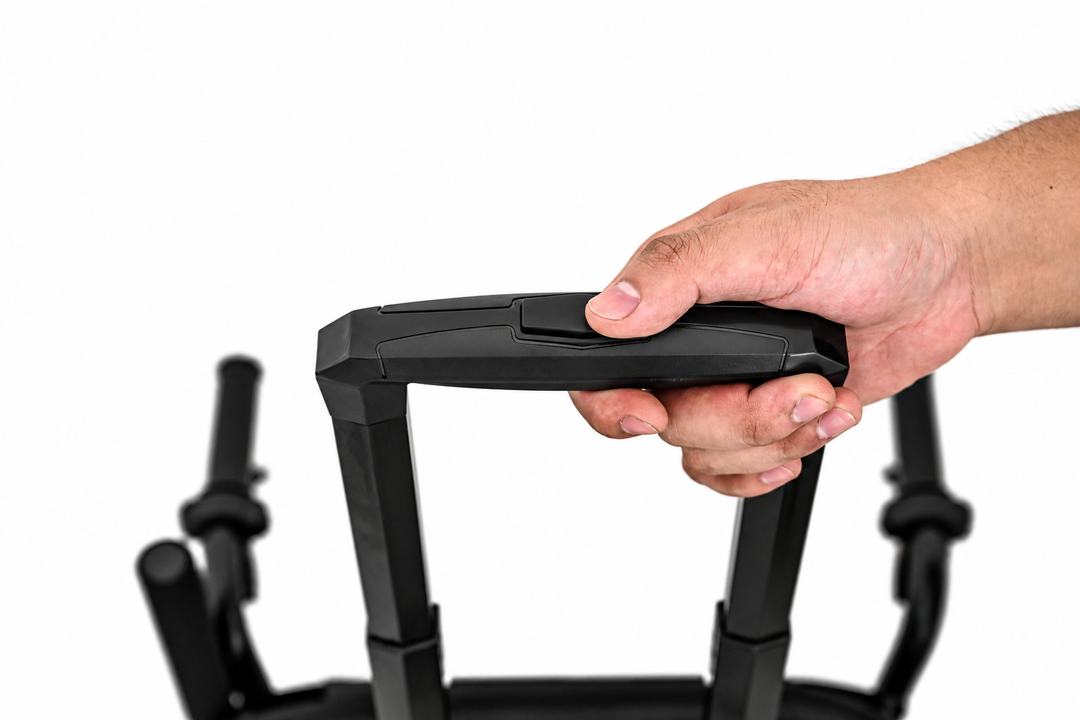 LINE2design Transport Mobility Chair-Portable Lightweight Foldable Telescopic Handle