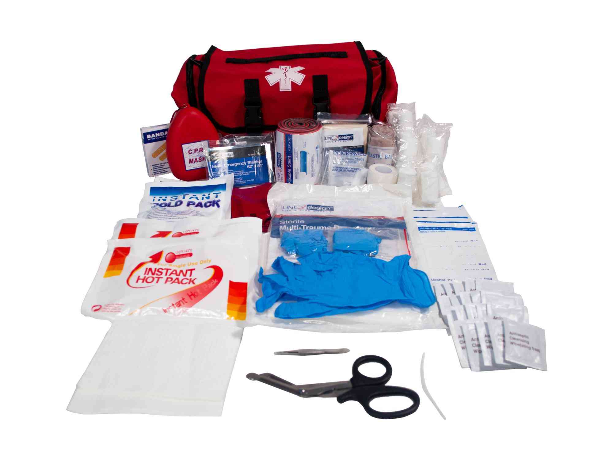 Emergency First Aid Kit Responder Medical EMS Economic – LINE2EMS