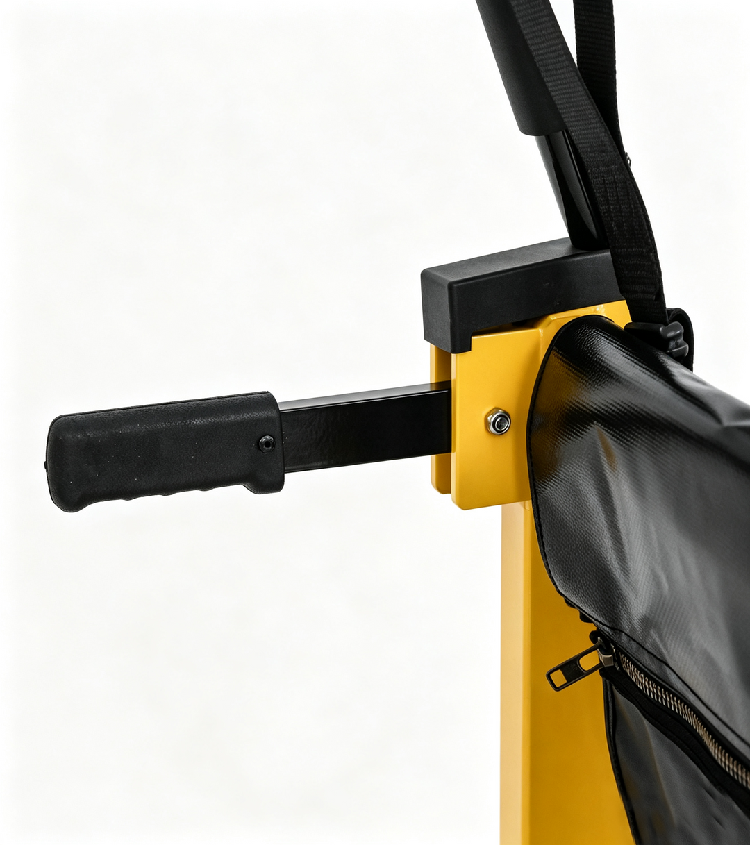 LINE2design-USA-Deluxe Heavy Duty Emergency Medical Evacuation Stair Chair - 4 Wheel in Yellow