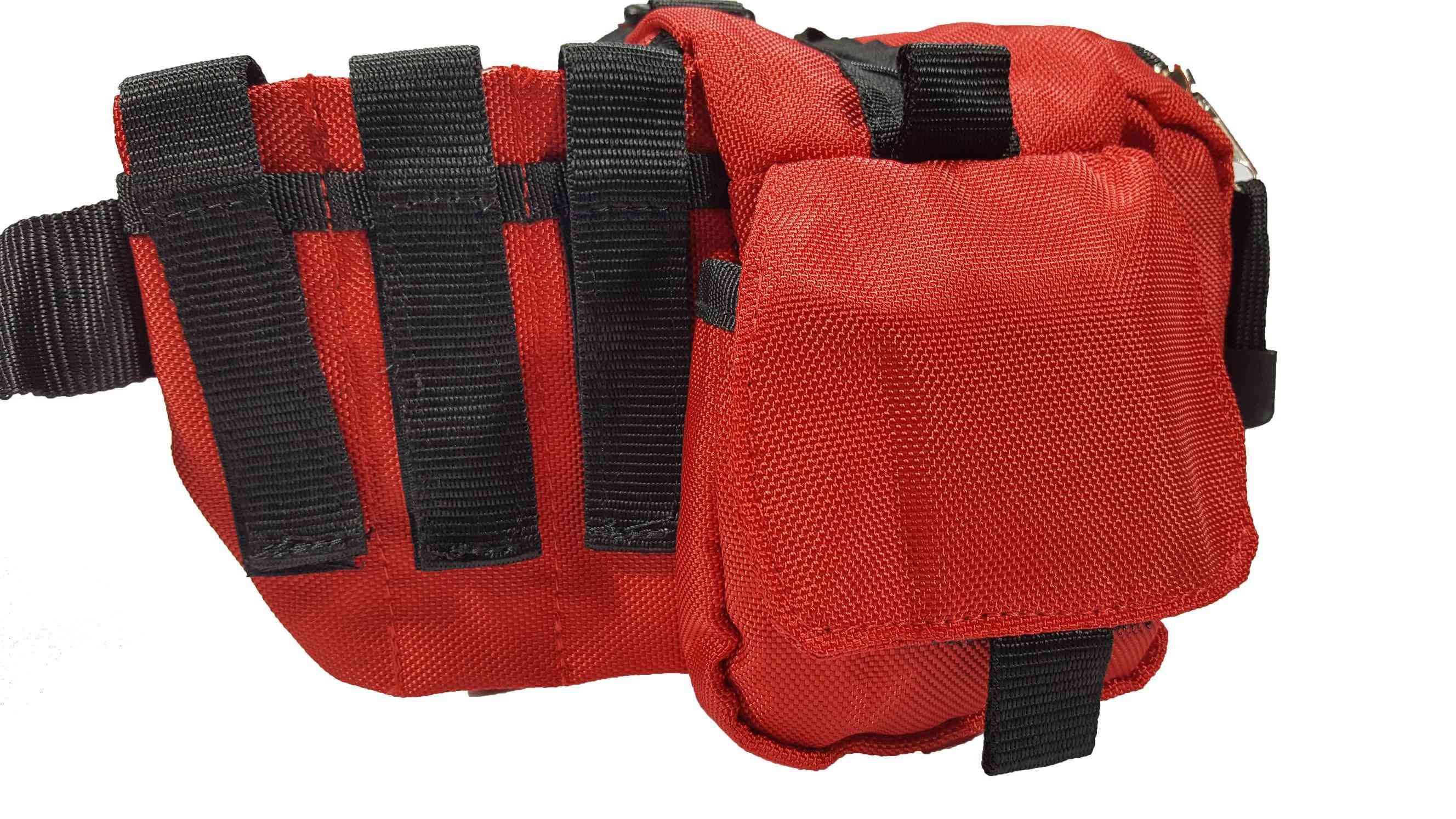 First Aid Nylon Star of Life Pack EMT Bags & Cases - Red – LINE2EMS
