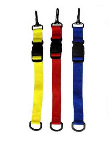 Yellow D Rings LINE2design GloveLeash2 w/Quick Pull D-Ring, Yellow – LINE2EMS
