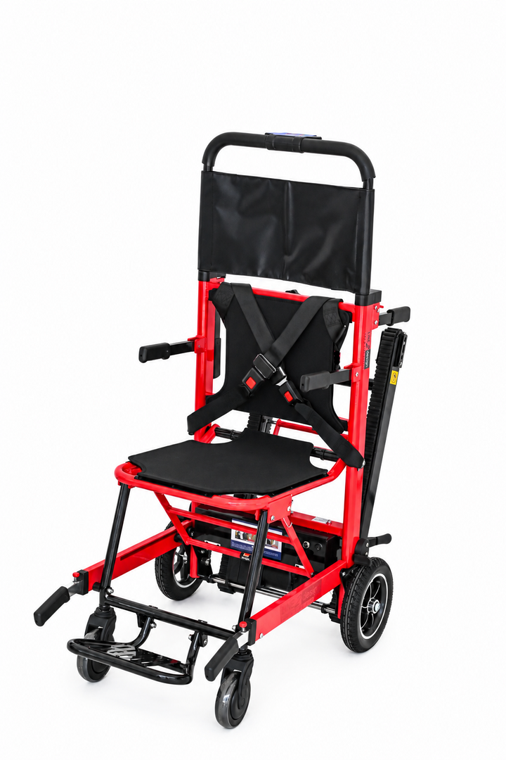 LINE2design-USA-Motorized Mobile Stair Lift Climber - Red