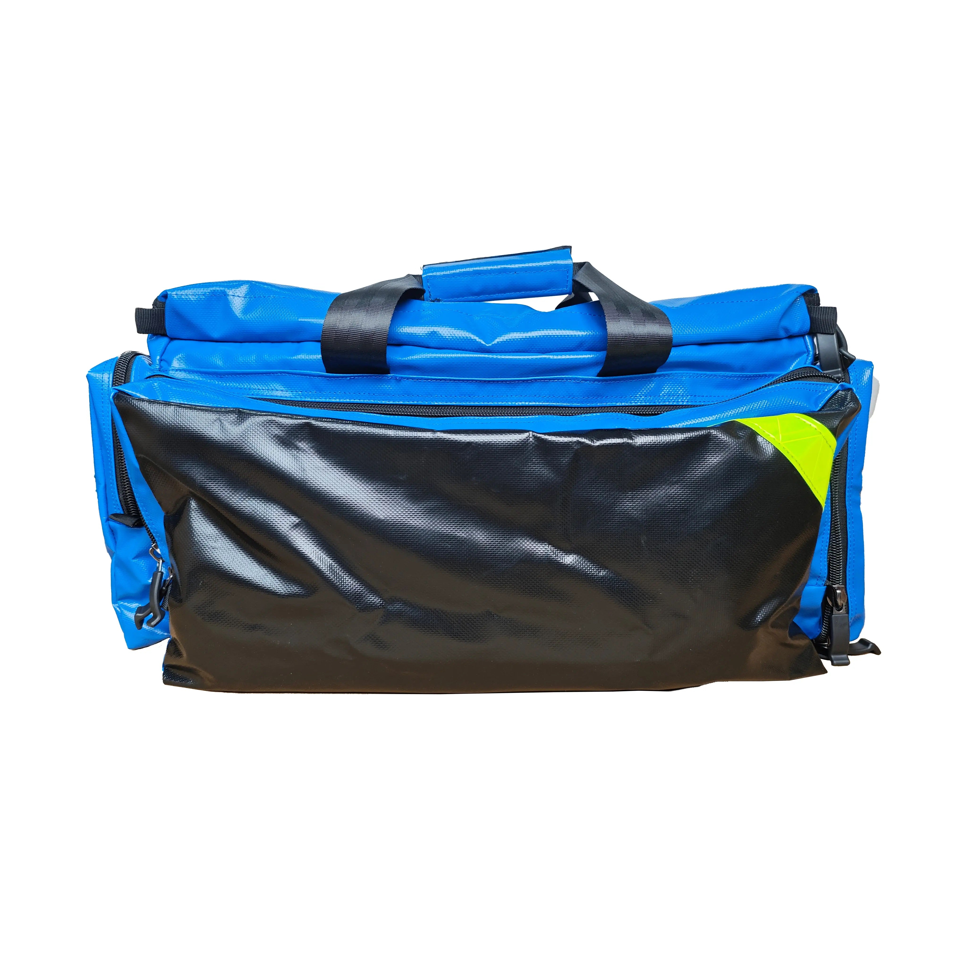 First Aid Deluxe EMS Oxygen Medical Blue Bag - Line2Design