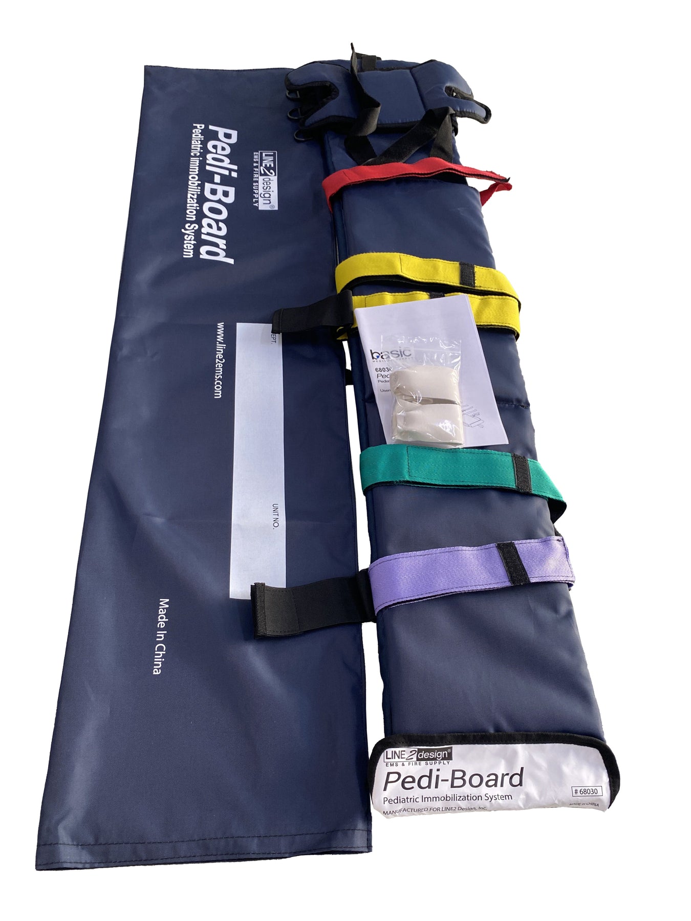 thumbnail image 2 of LINE2design Orange Spinal Immobilization Backboard – EMS Medical Emergency Stretcher 68020-O 2 of 3