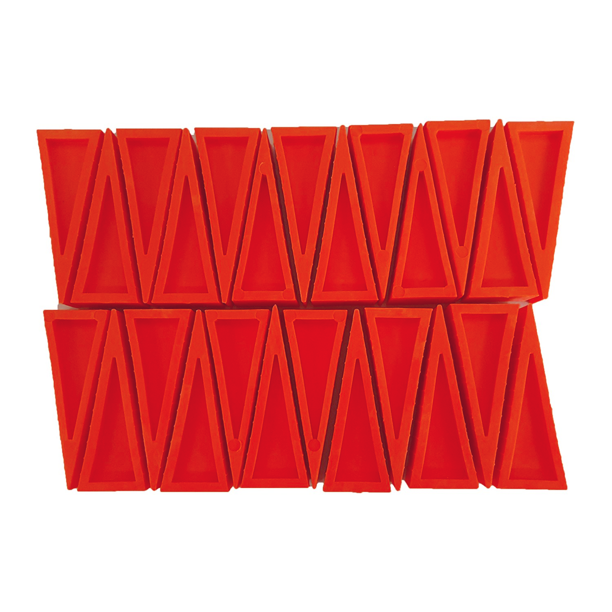 LINE2design Durable Firefighter Door & Fire Sprinkler Wedges-Red