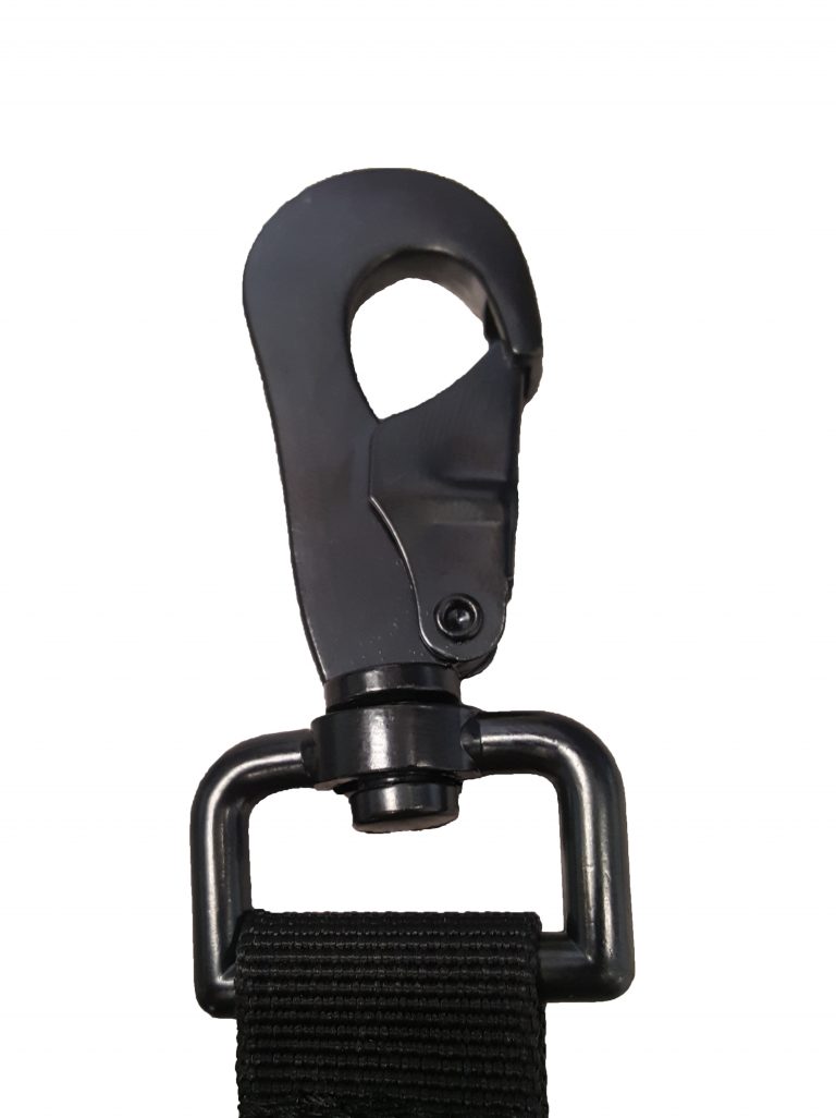 LINE2design Heavy Duty Firefighter Glove Strap with Green Reflective Trim