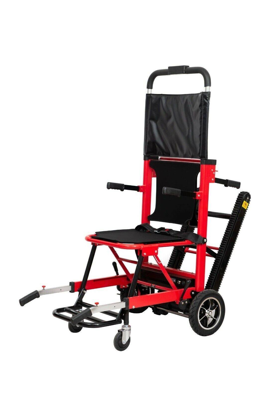 LINE2design Motorized Mobile Stair Lift Climber- Red - USED