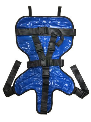 LINE2Design Deluxe Pedi Save & Pediatric Child Restraint Seat System - Royal Blue
