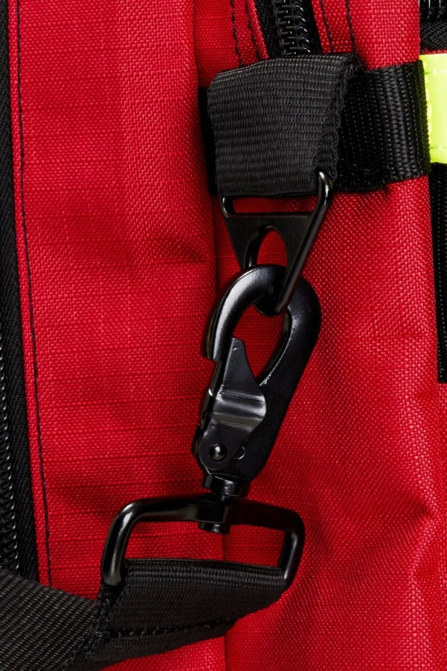 LINE2design Deluxe Step-In Firefighter Gear Bag with Maltese Cross