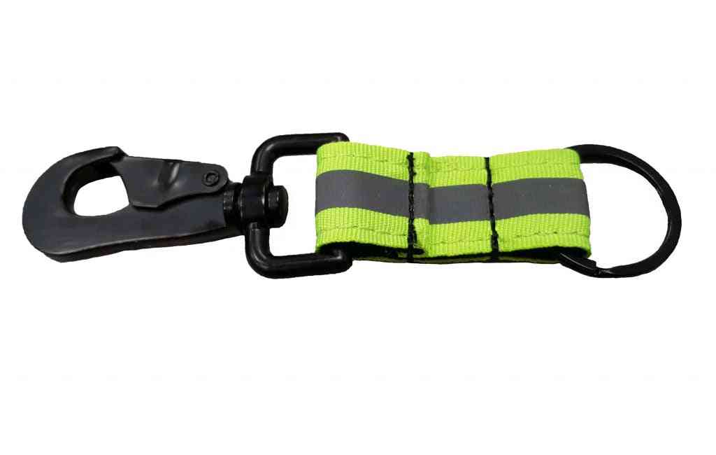 Heavy Duty Black Hook Firefighter Key Ring – LINE2EMS