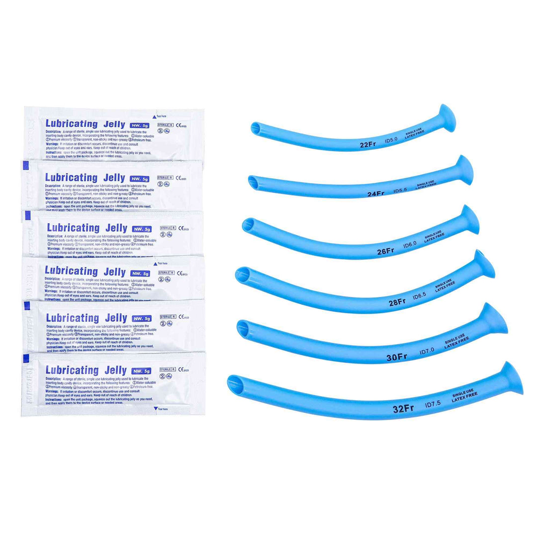 Buy Nasal Airway Kit, 6 pc Nasopharyngeal NPA Kit Online – LINE2EMS