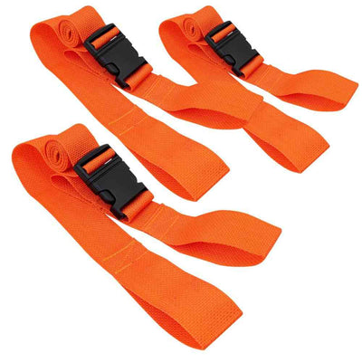 Looped Backboard Straps LINE2design Orange