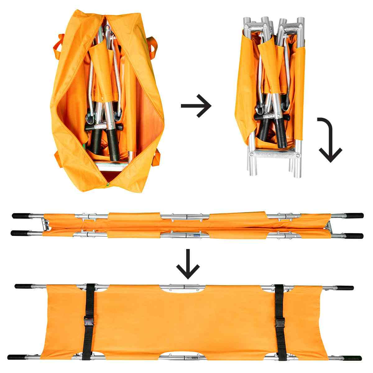 Line2Design Emergency Folding Stretcher