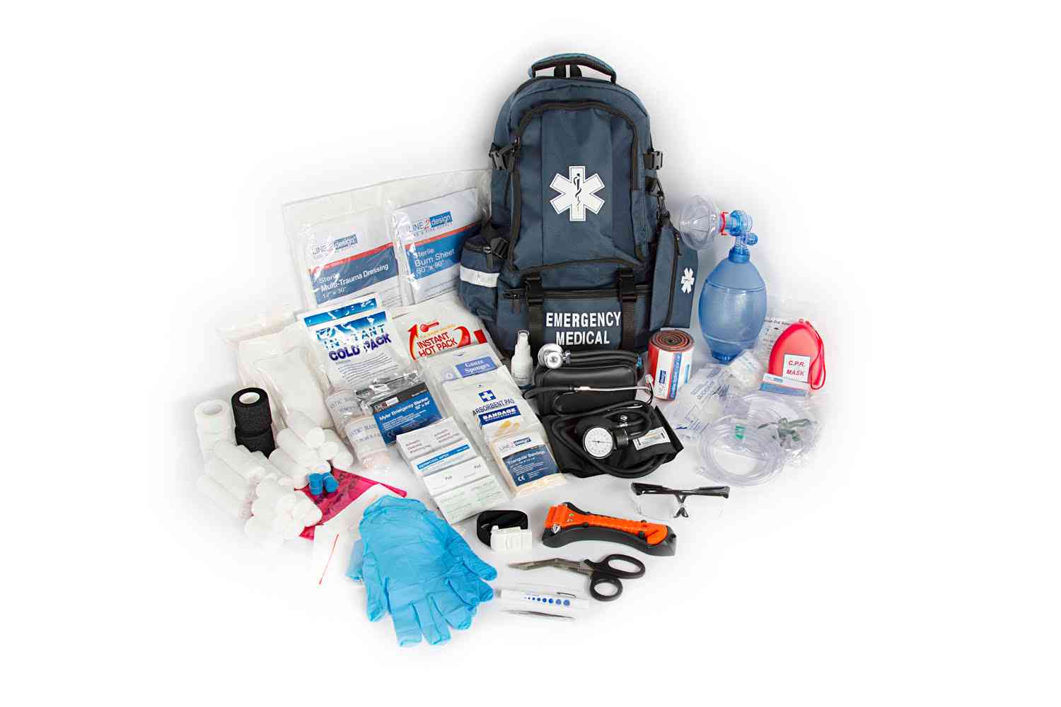 LINE2design EMS Medical Backpack Trauma First Aid Kit – LINE2EMS